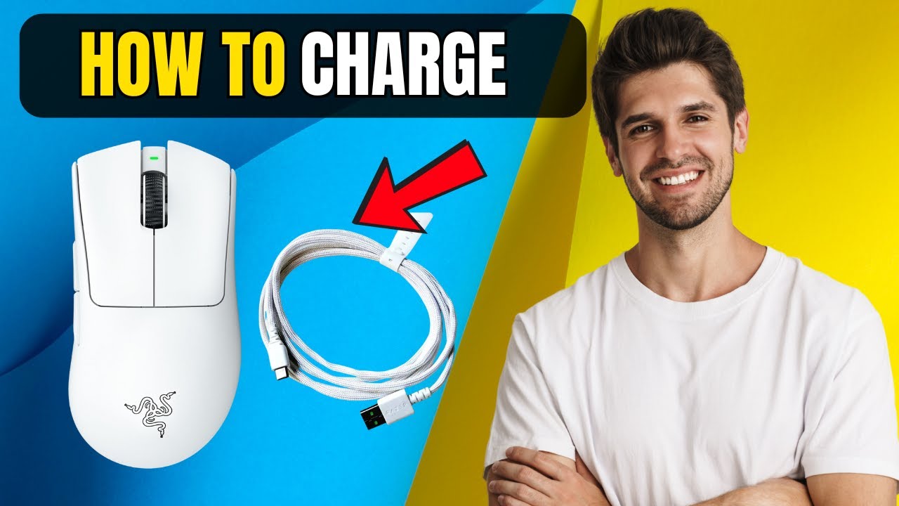 How To Charge Razer DeathAdder V3 Pro – Easy & Fast Guide