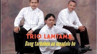 Viral!!! Lagu Batak sedih, Trio Lamtama "Dang Tarbahen Au Dope Mandulo Ho"