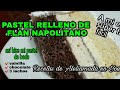 8" PASTEL RELLENO DE FLAN NAPOLITANO 3er. pte. EN VIVO.