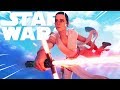 Becoming a Jedi for the day in Fortnite..