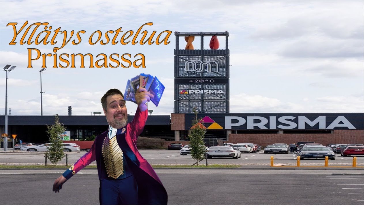 Yllätys ostelua Prismassa