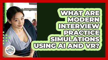 What Are Modern Interview Practice Simulations Using AI And VR? - Job Success Network