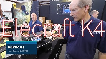 NEW Elecraft K4 K-Line at Hamvention