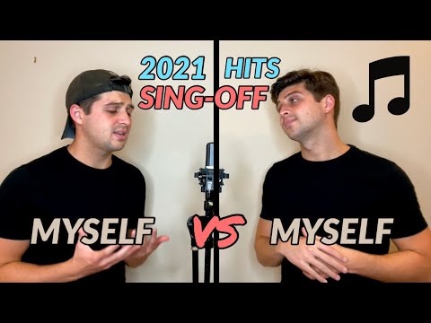 Singing Every Hit Song from 2021 (SING-OFF vs. MYSELF)