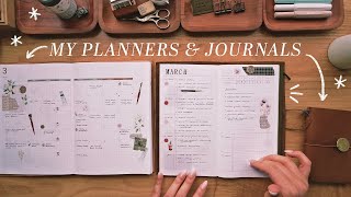 march 2024 ✷ adding to my planner & journal lineup (bullet journal, traveler's notebook & more)