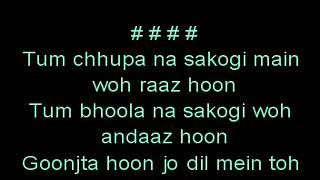 Main Yahaan Hoon Karaoke Veer Zaara Full Song Shahrukh khan preity zinta udit narayan