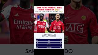 Saka Outshined Prime Cr7  Ronaldo ronaldo ronaldomanchesterunited saka viral trendingnow