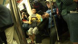 台北捷運C321型改裝車(175/176)往亞東醫院的BL09江子翠~BL07板橋(到各站提醒往亞東醫院的車)