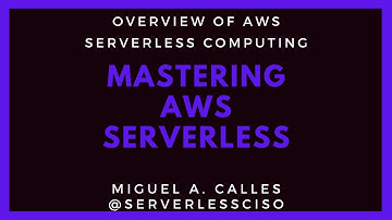 What is AWS Cloud Serverless Computing? · Mastering AWS Serverless · Chapter 2
