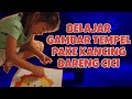 MOP KIDS - BELAJAR GAMBAR TEMPEL PAKE KANCING BARENG CICI