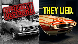 These 5 Cars Were OFFICIALLY DESTROYED (The 1983 Corvette Secret)
