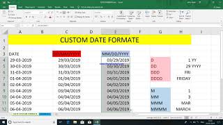 How To Date Format Change In Excel Dd Mm Yyyy To Mm Dd Yyyy Youtube