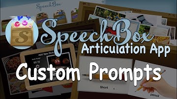 Recording Custom Prompts in the SpeechBox Speech Therapy iOS/Mac App