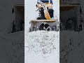 雪を押して寄せる！！