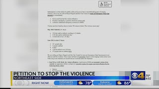 North Shadeland Alliance creates petition seeking solutions to violence in Indy