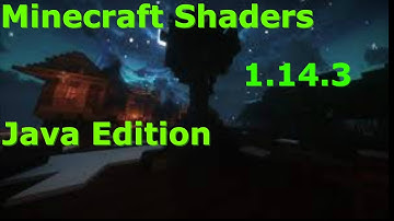Tutorial | How to get shaders in Minecraft 1.14.3 Java Edition