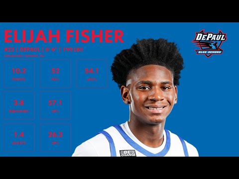 Elijah Fisher - DePaul - 2023-24 Transfer Portal Highlights