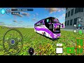 Bus oleng ratu maher angkut penumpang trip solo  mobil balap simulator android gameplay