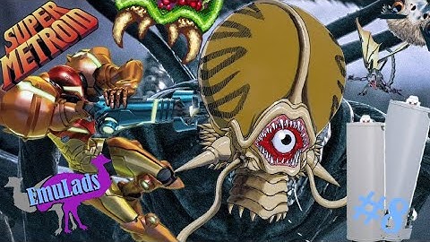 Scary One-Eyed Ghost Space Squid, Jellyfish.. THING | Super Metroid #8 (SNES)