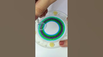 Satisfying ASMR Spirograph | Relaxing Spiral Design Sounds! #art #shorts #spirograph #trending #2024