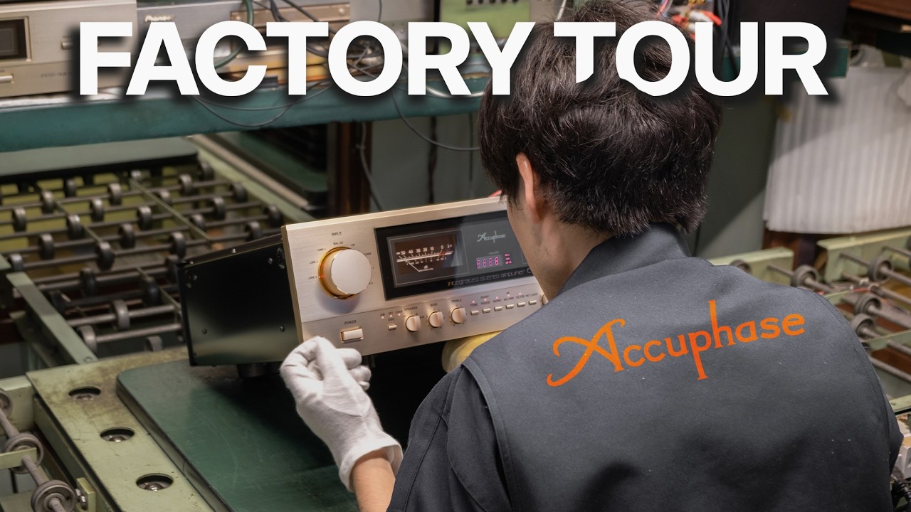 Завод Accuphase | Почему японские усилители лучшие в мире