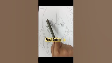 One Drawing But 4 Different Styles ✨SASUKE✨ (Part 1)