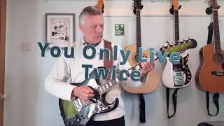 Video thumbnail of "You Only Live Twice - Guitar instrumental cover by Jeff Lyndon"