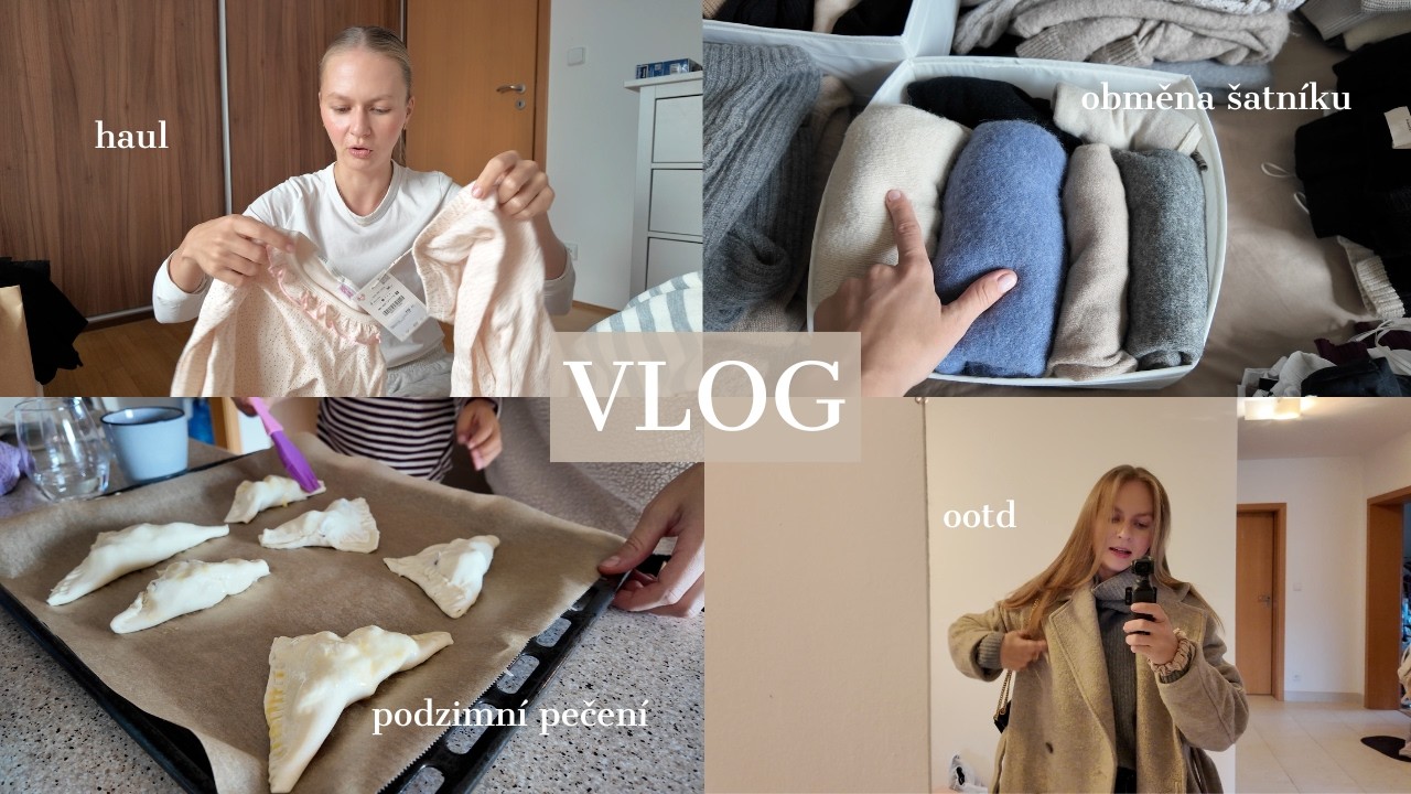Podzimní pečení, obměna šatníku & nejroztomilejší haul