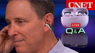 Bose Ultra Open Earbuds Live Q&A