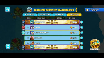 BTD6 - Contested Territory - Local Team and Local Player I am 1st