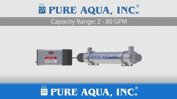 UV Commercial Sterilizer Product Video | Made in USA by PURE AQUA, INC.