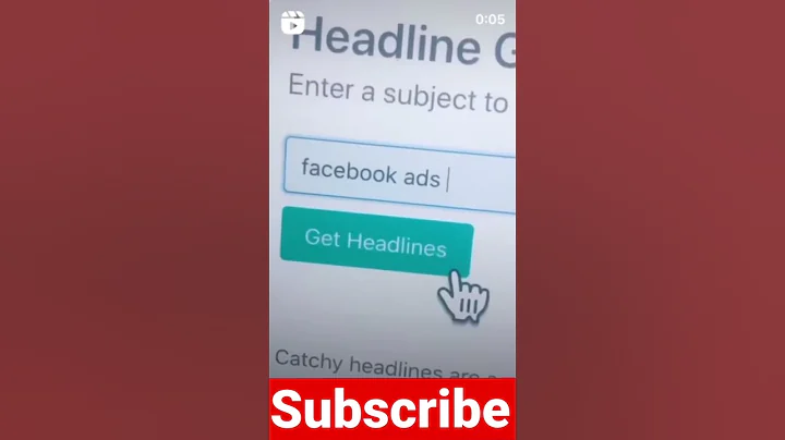 How to Generate Click Bait Headlines For Free 🔥 | #shorts #clickbait