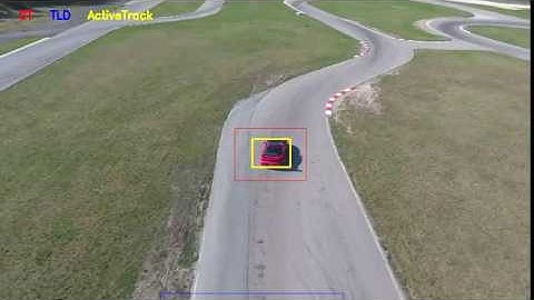 Phantom 4 Active Track algorithm test and comparison: sports car