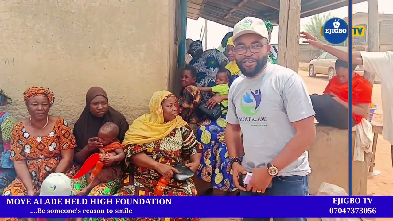 ELECTION IN EJIGBO, MOYE ALADE HELD HIGH FOUNDATION HOSTED A WELFARISM FOR THE VOTERS