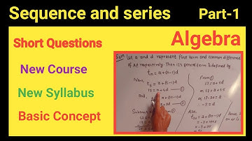 Sequence and Series class 10 || Arithmetic series grade 10 || finding the nth term of a sequence