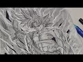 Uzumaki line  is live draw goku #drawing 