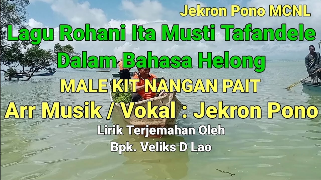 Lagu Rohani Helong || Malekit Nangan Pait || Musik Vokal Jekron Pono || Rohani Ita Musti Tafandele