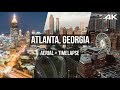 12+ Minutes | Atlanta, Georgia Footage | Drone, Aerial, and Timelapse 4K