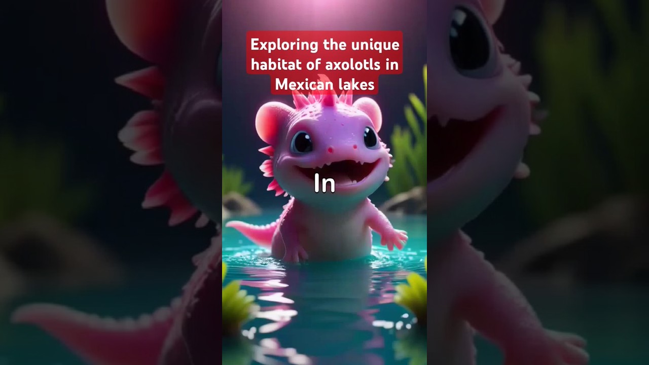 Exploring the unique habitat of axolotls in Mexican lakes