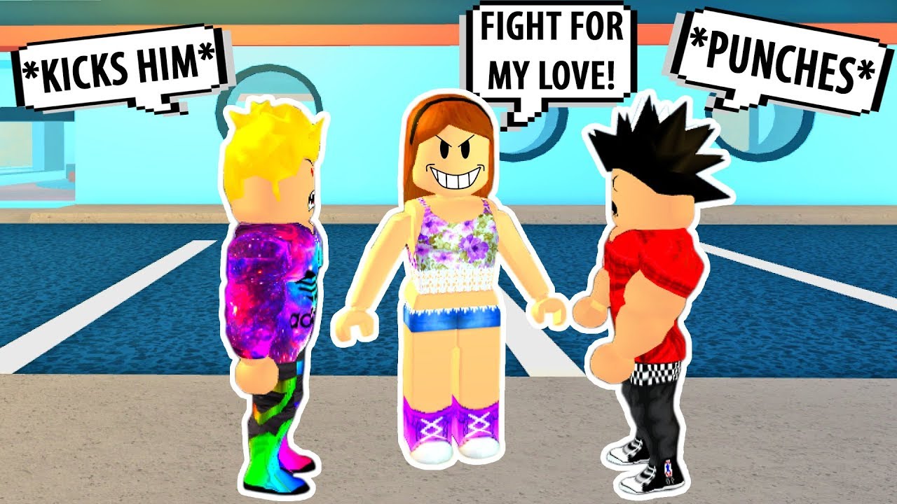 I Made Them Fight For My Love Roblox Adopt And Raise A Cute Kid Roblox Funny Moments Youtube - realrosesarered roblox rap battle 4