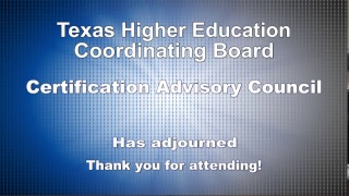 Certification Advisory Council (CAC)