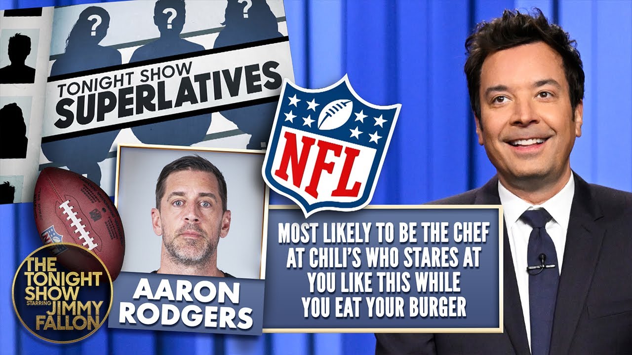 Tonight Show Superlatives: 2025 NFL Season – Packers and Steelers | The Tonight Show