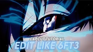 How to edit like @6ft3 | Transitions and movement | Glitches | Warps | CC | Full tutorial!