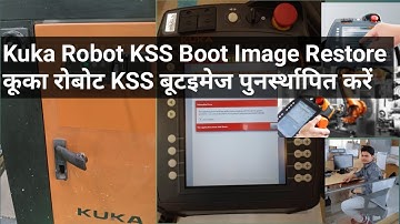 Kuka KSS Boot Image Restore ( कूका केएसएस बूट इमेज रिस्टोर कैसे करें) #kukarobotics #kuka #robot