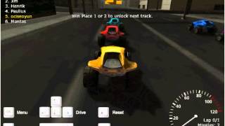 ociseoyun 3D Sert Araba Yarışı Oyunu screenshot 4