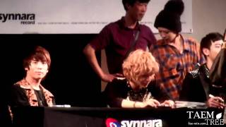 101010 Shinee Taemin Focused Fancam Album Fansign Event