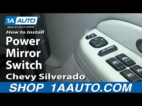 Interruttore Specchietto Elettrico Chevrolet Silverado / GMC Sierra 1500 2500 3500 (2000-2002) Ricambio OEM 15045085