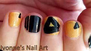 How-to: Easy Color Changing Triangle Nail Art Tutorial