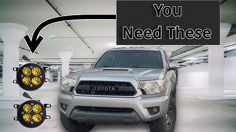 CHEAPEST Tacoma, 4Runner, Tundra Fog lights! Similar to Diode Dynamics or Baja Designs SAE Squadron