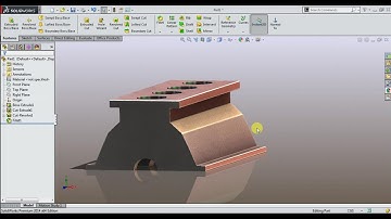 How to make Engine block | beginner | in solidworks